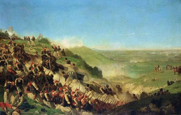 The Battle of Solferino, 24th June 1859 by Romanticism