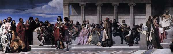 Hemicycle (detail 1) 1837 by Romanticism