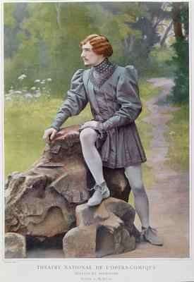 Jean Perier 1869-1954 in the role of Pelleas in Pelleas et Melisande by Romanticism