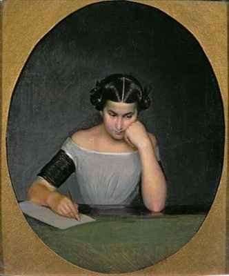 Portrait of Olga Petrovna Zhdanovich as a Child by Romanticism
