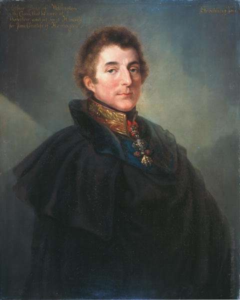 Field Marshal Arthur Wellesley, KG KCB 1769-1852 c.1820 by Romanticism