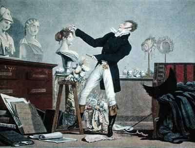 Preparing a Wig by Romanticism