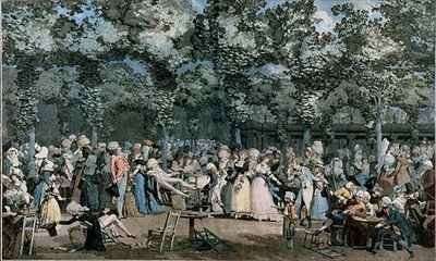 The Public Walk by Romanticism