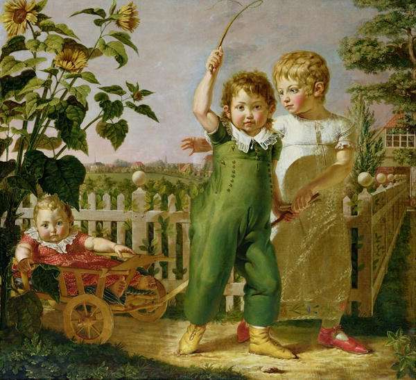 The Hulsenbeck Children, 1806 by Romanticism