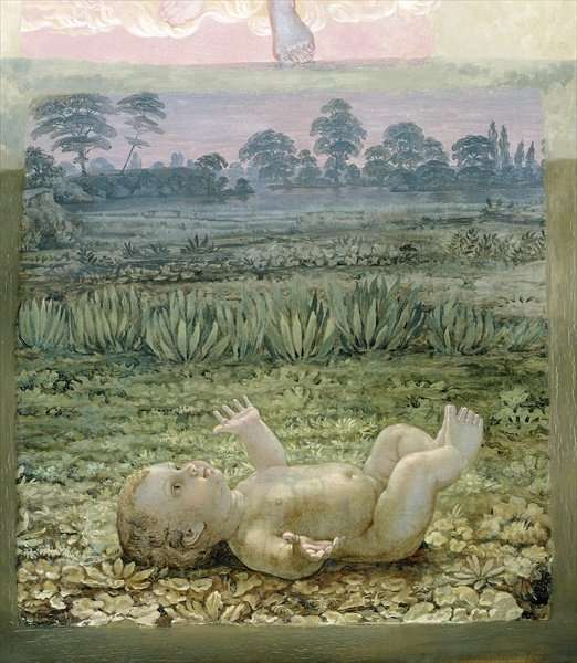 A section from the second version of The Morning, 1809 2 by Romanticism