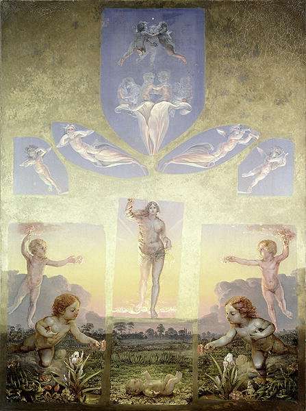 A study for the second version of The Morning, 1809 2 by Romanticism