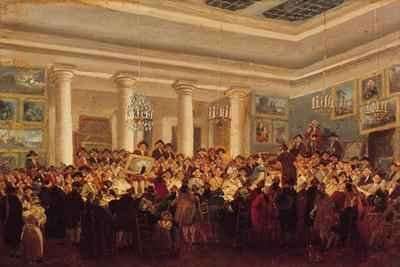 Public Sale at the Hotel Bullion by Romanticism