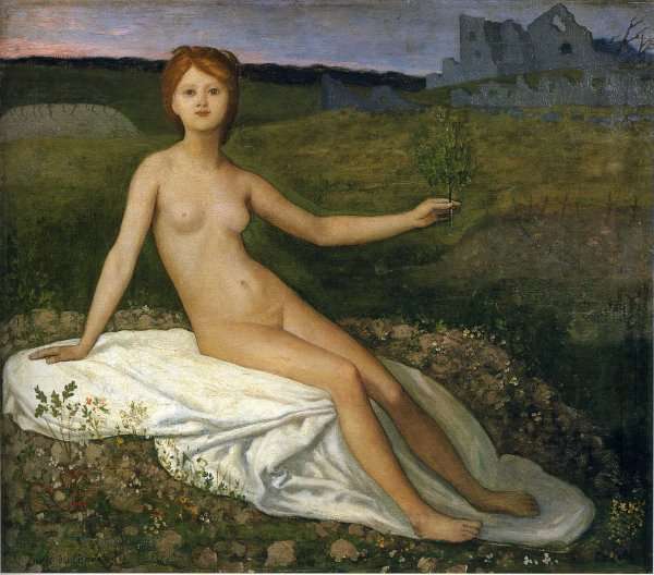 Hope, 1871-2 by Romanticism
