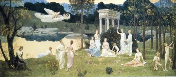 The Sacred Wood Cherished by the Arts and the Muses by Romanticism