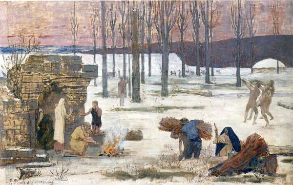 Winter, 1889-93 by Romanticism