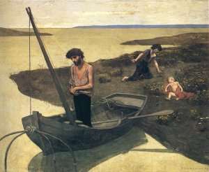 The Poor Fisherman, 1881 by Romanticism