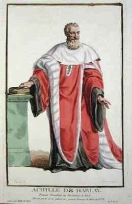 Achille de Harlay by Romanticism