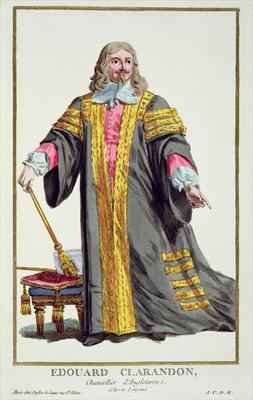 Edward Hyde 1609-74 First Earl of Clarendon by Romanticism