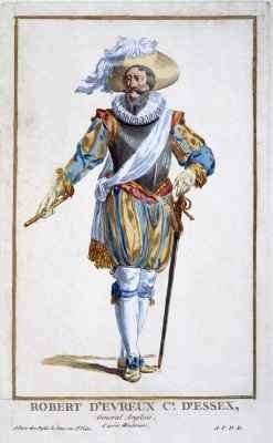 Robert Devereux 1566-1601 Earl of Essex by Romanticism