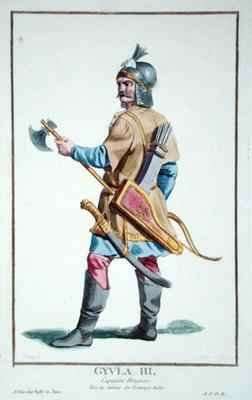 Gyula III from Receuil des Estampes Representant les Rangs et les Dignites suivant le Costume de toutes les Nations existantes by Romanticism