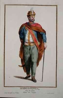 Raja Singa King of Ceylon by Romanticism