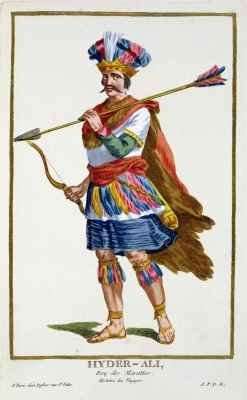 Hyder Ali from Receuil des Estampes representant les Rangs et les Dignites suivant le Costume de toutes les Nations existantes by Romanticism