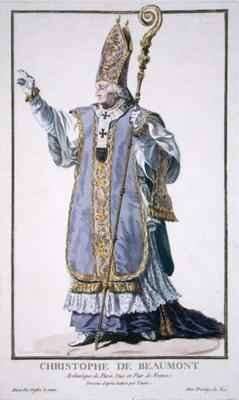 Christophe de Beaumont Archbishop of Paris by Romanticism