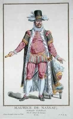 Prince Maurice of Nassau Stadholder of Dutch Republic by Romanticism