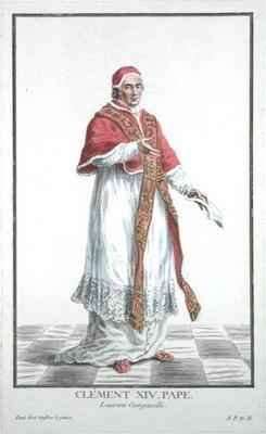 Lorenzo Ganganelli Pope Clement XIV by Romanticism