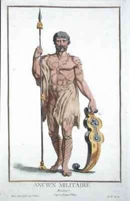 Dress of a Breton Warrior by Romanticism
