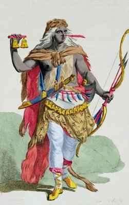 Queen Anna Nzinga 1583-1663 by Romanticism