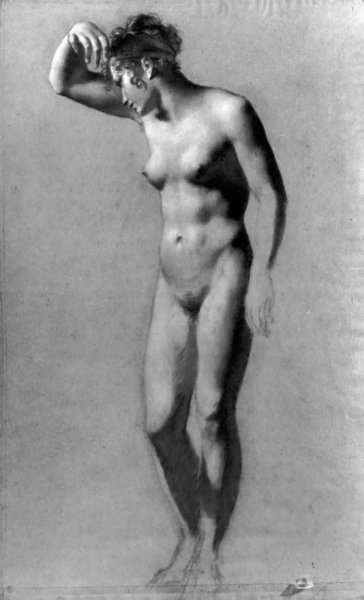Female Nude by Romanticism