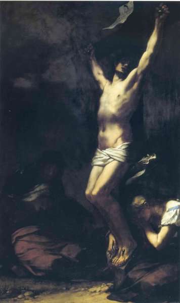 Crucifixion 1822 by Romanticism