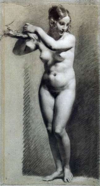 Female Nude Bound by William Robert Symonds