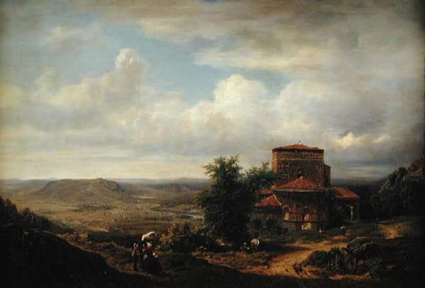 Auvergne Landscape, before 1848 by Romanticism