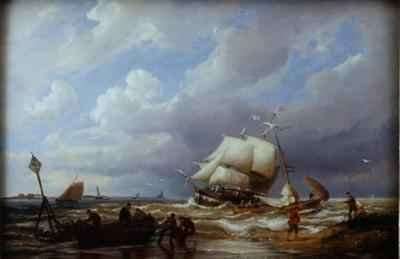 Pampas on the Zuider Zee by Romanticism