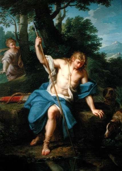 Narcissus and Echo by Romanticism