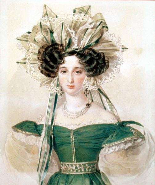 Portrait of Princess Elizabeth Vorontsova 1792-1856, c.1823 by Romanticism