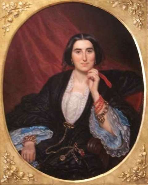 Portrait of Eugenie Roassal Tiranty by Romanticism