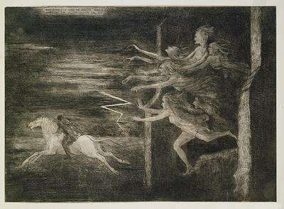 And scarcely had he Maggie rallied When out the hellish legion sallied by Romanticism