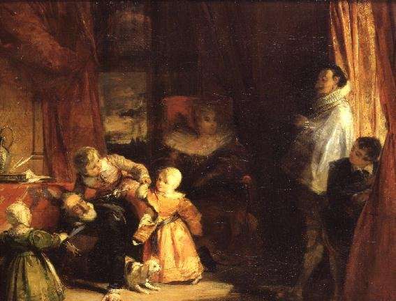 Henri IV and the Spanish Ambassador 1827-28 by Romanticism