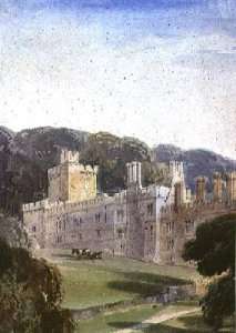 Haddon Hall by Romanticism