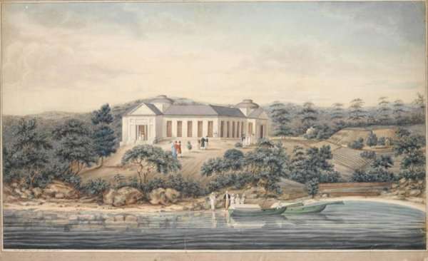 Henrietta Villa, Point Piper, home of Captain John Piper, 1820 by Romanticism