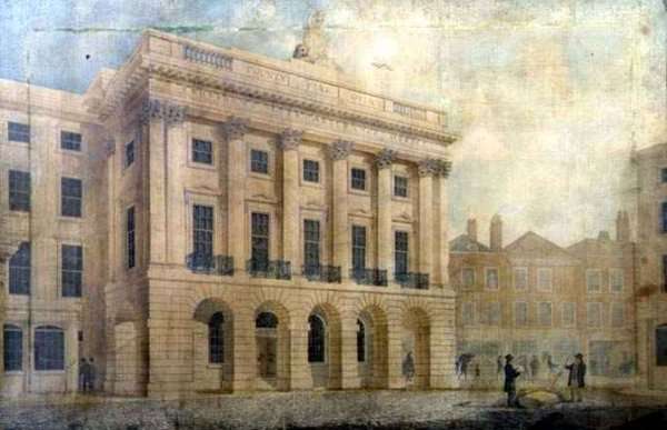 County Fire Office on Regent Street, London by Romanticism