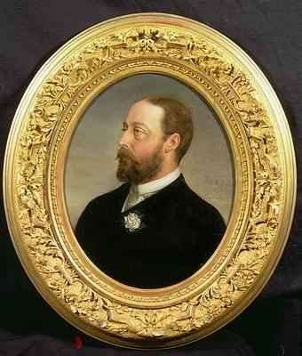 Portrait of Albert Edward Prince of Wales by Romanticism
