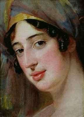 Portrait of the Artists Wife by Romanticism
