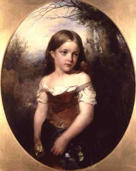 A Highland Lass by Romanticism