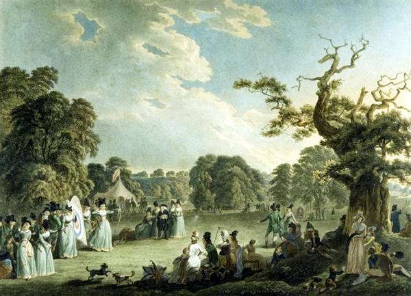 Society of Royal Archers, engraved by Cornelius Apostool 1762-1844 1794 by Romanticism