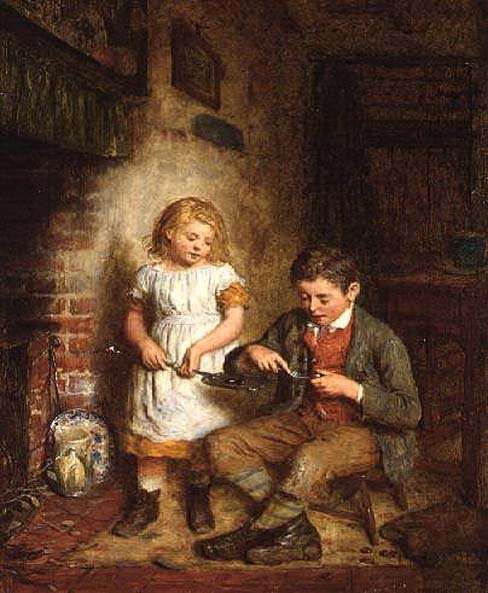 Roasting Chestnuts by Romanticism