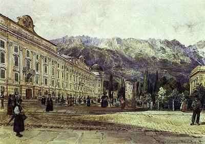 Burg, Innsbruck by Romanticism