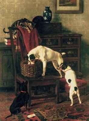 A Discreet Inquiry Dont Disturb me at the Royal Academy by Romanticism