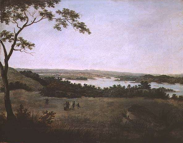 Sydney from Bell Mount, 1813 by Romanticism