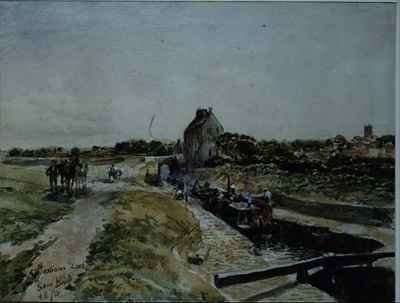 Keynsham Lock by Romanticism