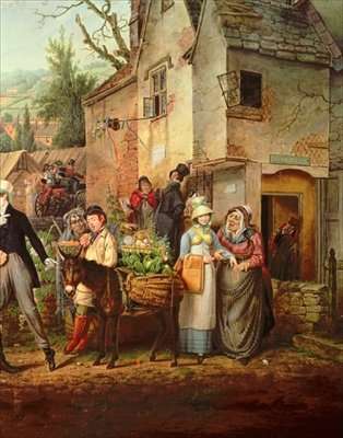 St Jamess Fair Bristol by Romanticism
