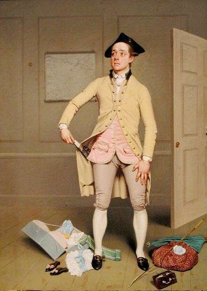 Samuel Thomas Russell in Samuel Footes The Mayor of Garratt, c.1810-11 by Romanticism